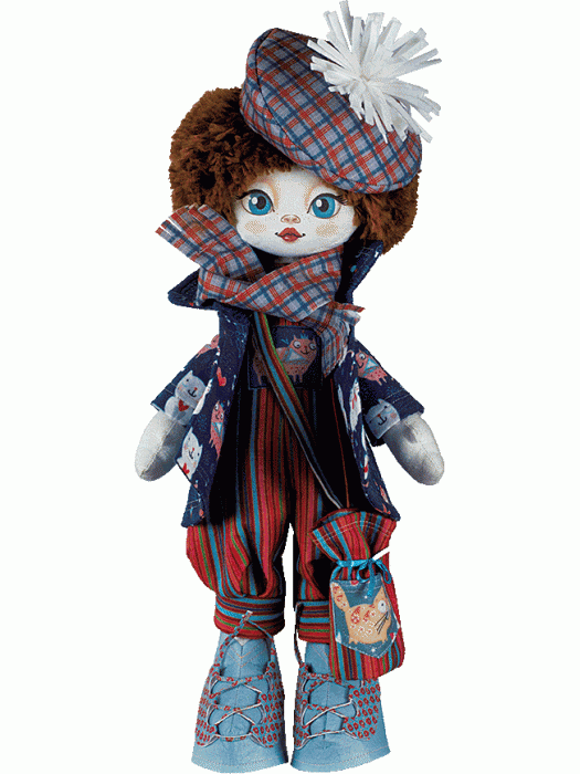 Актриса К1002 - набор для шитья куклы